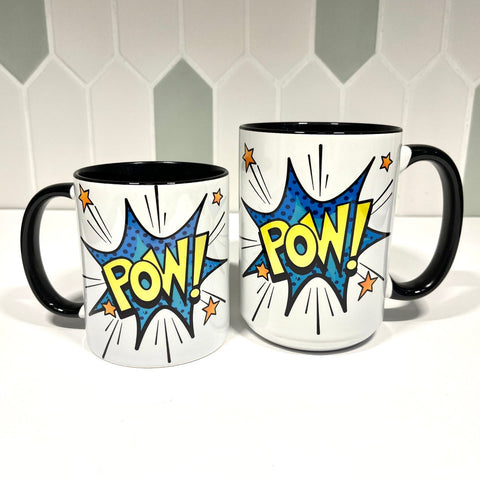 Pow sound effect 11oz mug