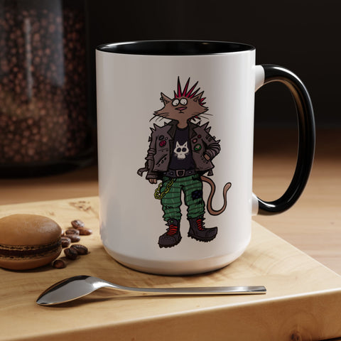 Stylish Cats mug - Punky