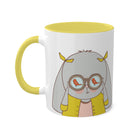 Mug view with handle on the left
