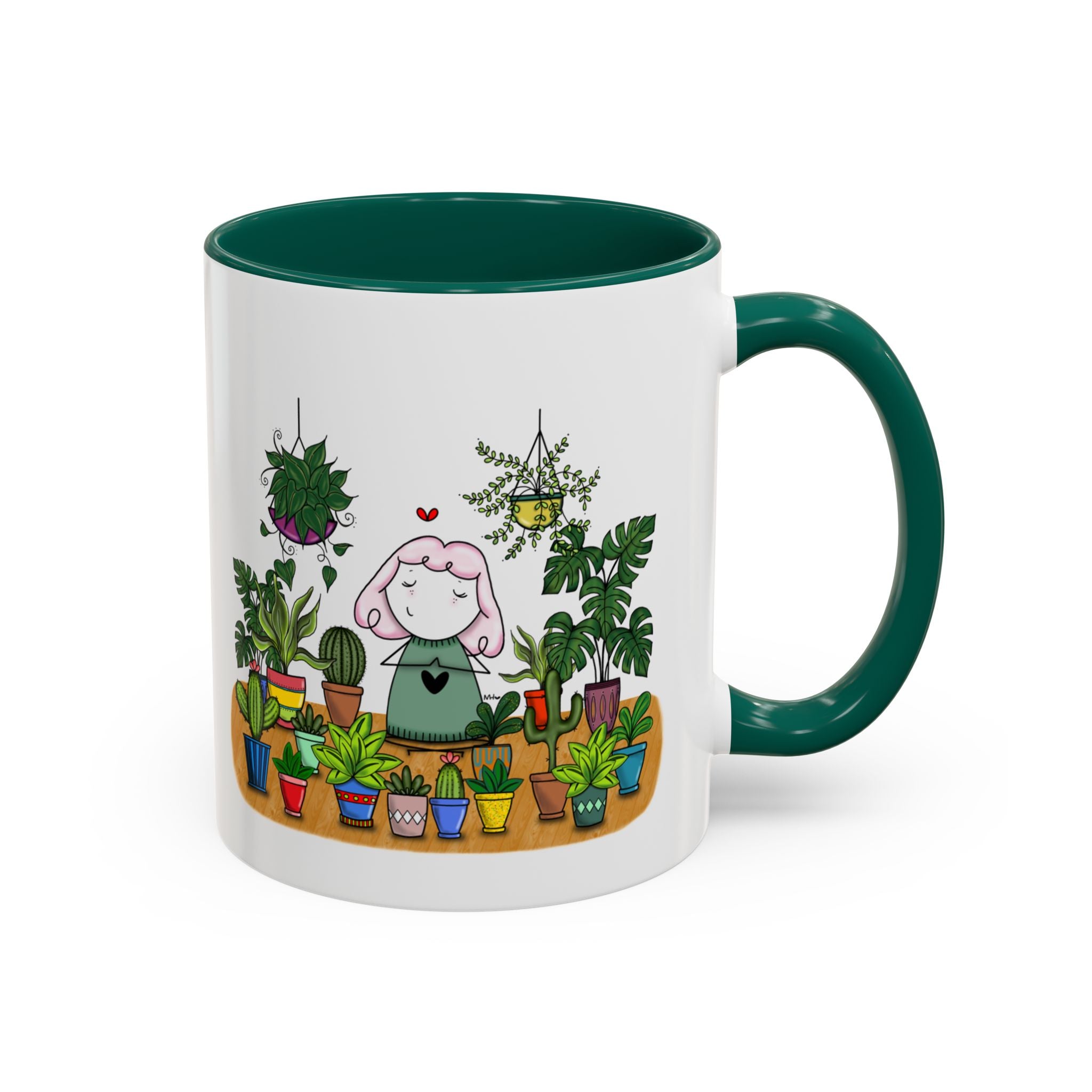 Girl and her plants Mug