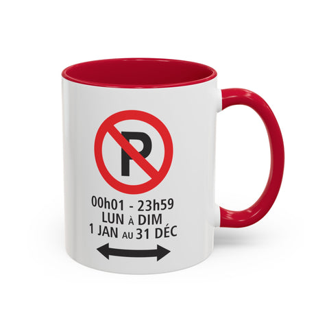 Tasse Aucun stationnement
