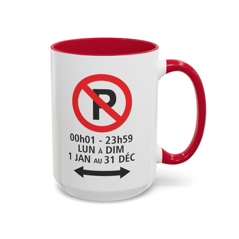 Tasse Aucun stationnement