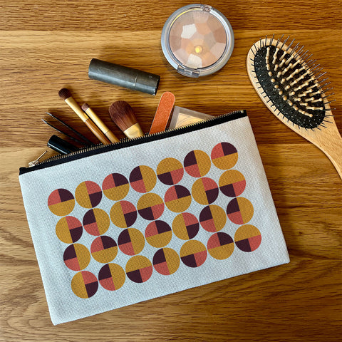 Pencil/Makeup Bag - Retro design #1