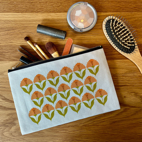 Pencil/Makeup Bag - Retro design #5
