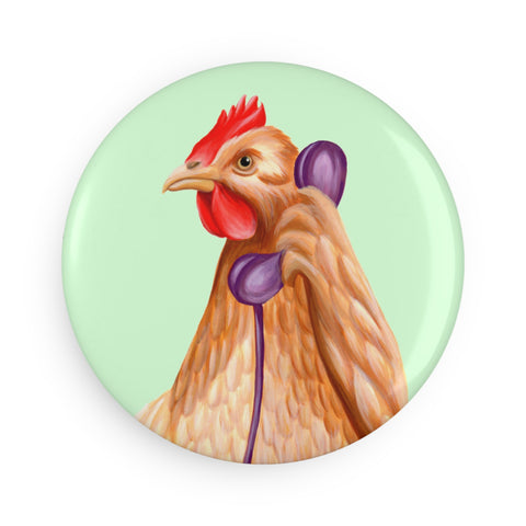 Large animals on the phone magnet