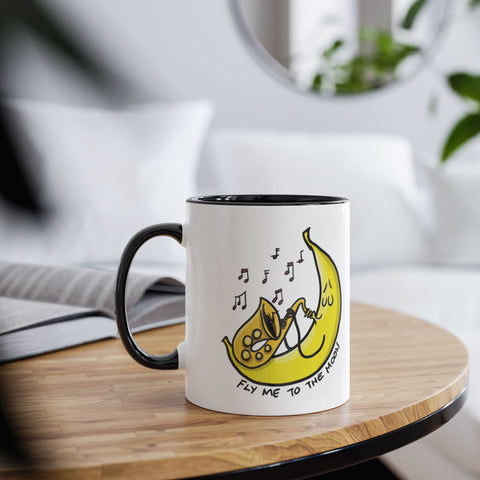 Tasse délicieux musiciens - Banane