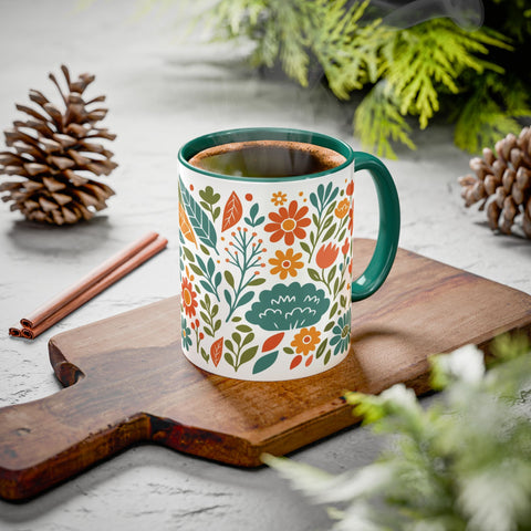 Tasse motif floral n°5