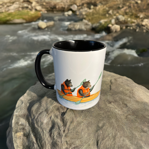 Bear Kayaking, Mug