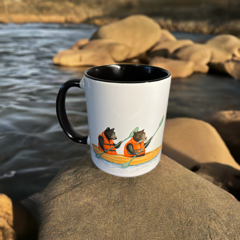 Bear Kayaking, Mug