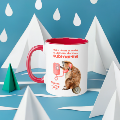 Tasse « Canada pas à vendre »