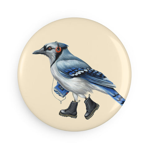 Large fashionable birds magnets