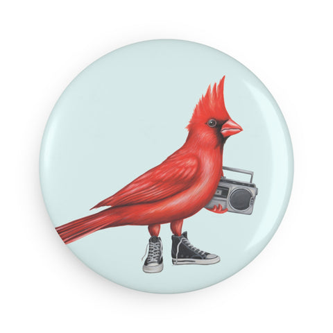 Large fashionable birds magnets