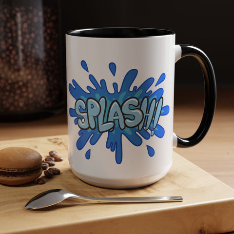 Splash sound effect 15oz mug