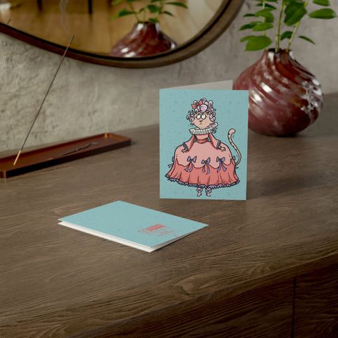 Marie the stylish cat - Card
