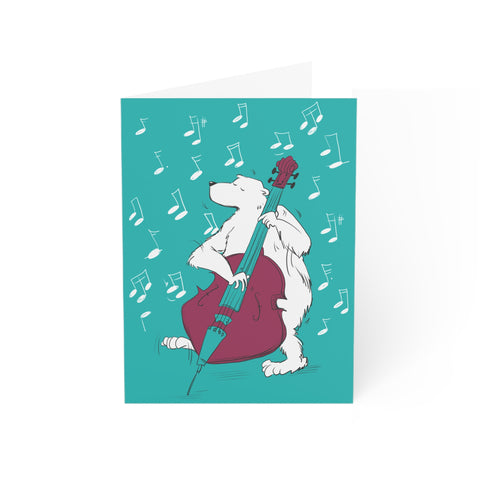Ours Groovy - Carte de souhaits