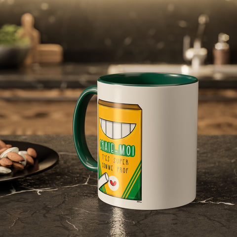 Tasse Craie moi t'es super comme prof