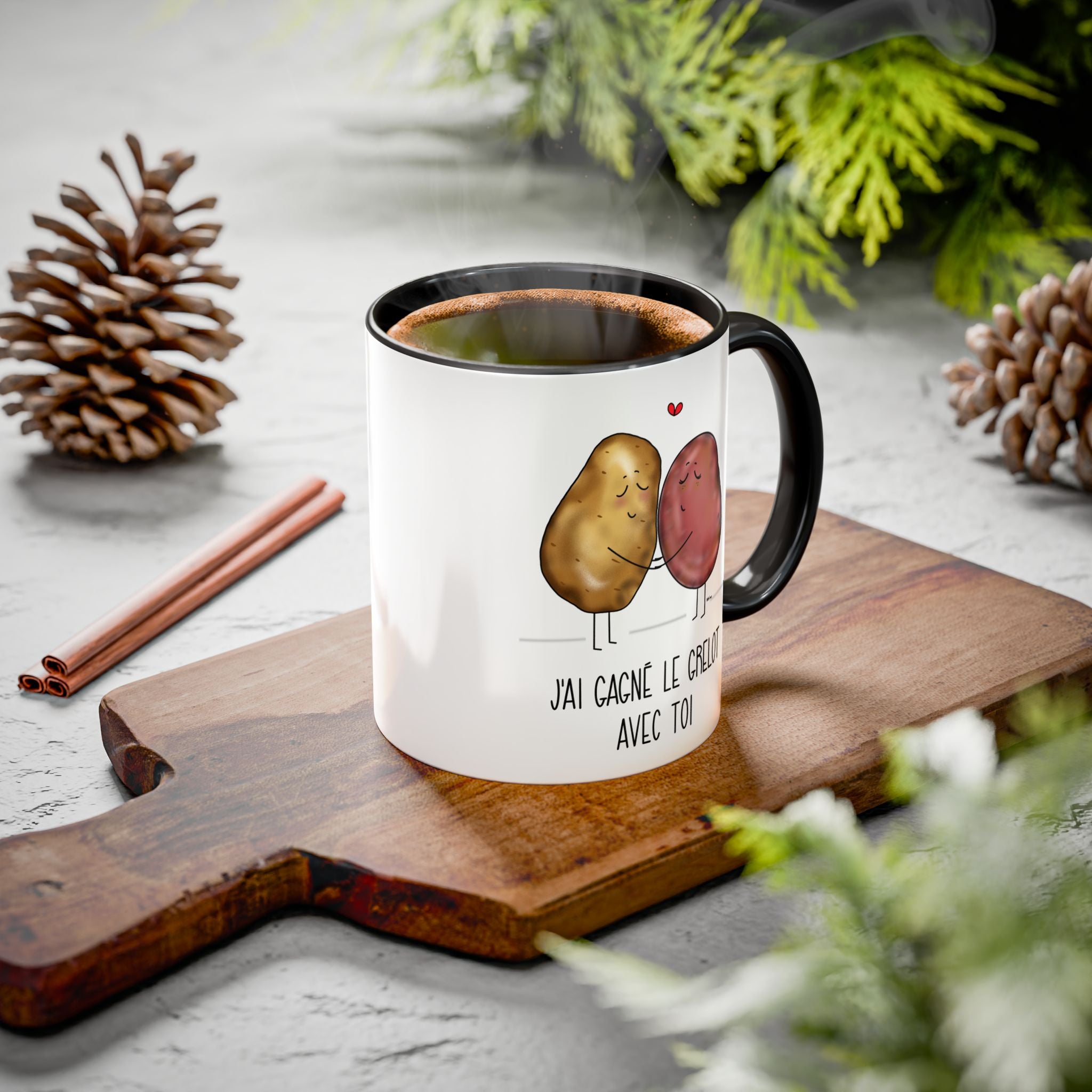 J'ai gagné le grelot Mug