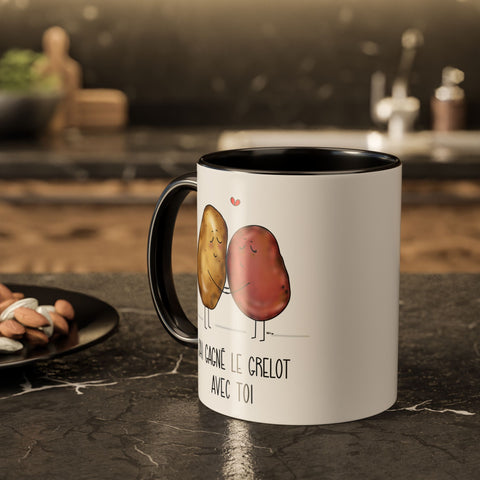 Tasse j'ai gagné le grelot avec toi