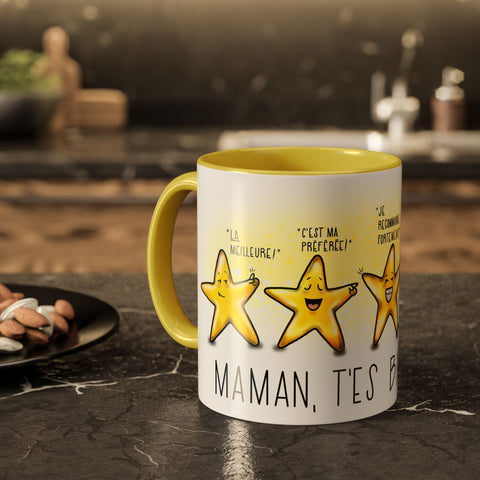 Tasse Maman t'es bien cotée