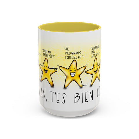 Maman t'es bien cotée Mug