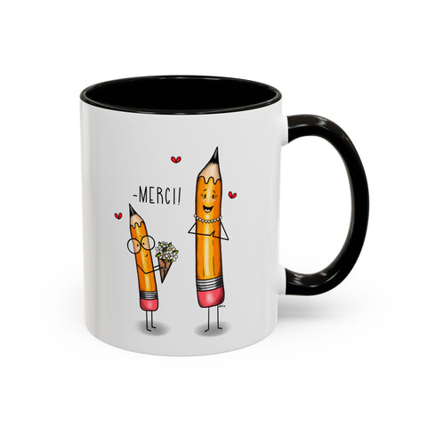 Tasse Merci Prof Crayon