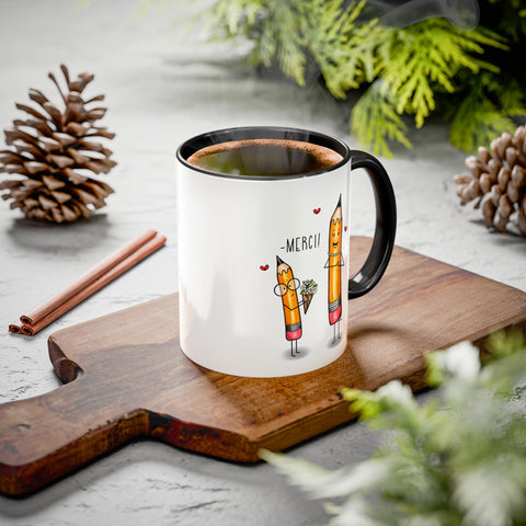Tasse Merci Prof Crayon