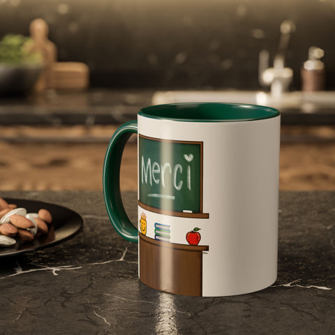 Tasse Merci prof Tableau