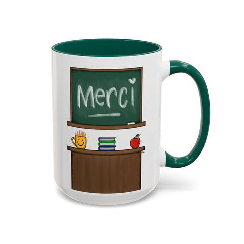 Tasse Merci prof Tableau